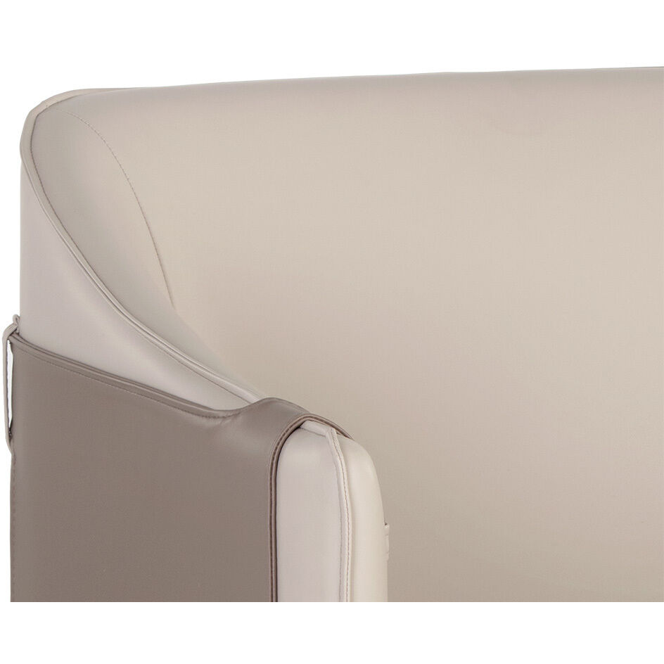 Carter Napa Beige / Napa Tan Lounge Chair